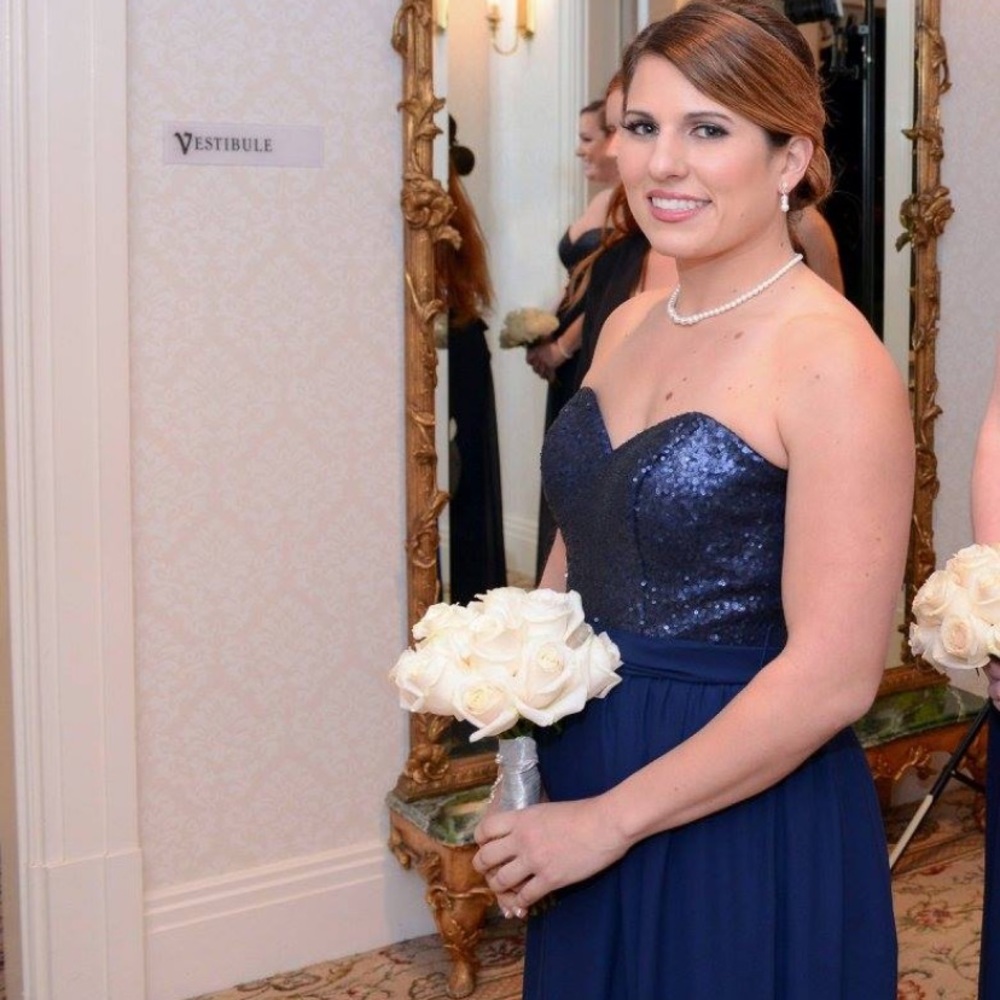 Elegant Bari Jay gown from Bridals by Lori